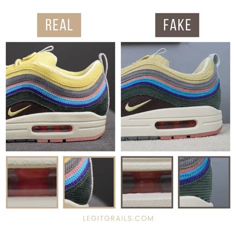 Sean Wotherspoon Air Max 1/97 REAL VS FAKE 